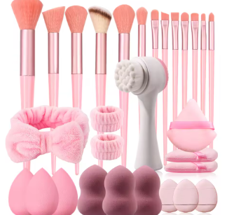 Luxury 18‑Piece Beauty Essentials Set — Effortless Makeup Tools