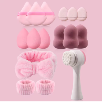 Luxury 18‑Piece Beauty Essentials Set — Effortless Makeup Tools