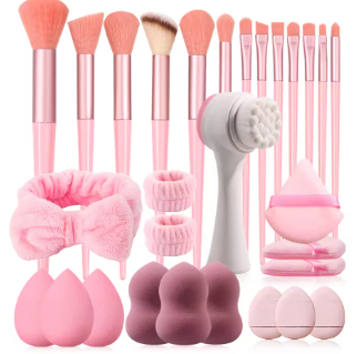 Luxury 18‑Piece Beauty Essentials Set — Effortless Makeup Tools